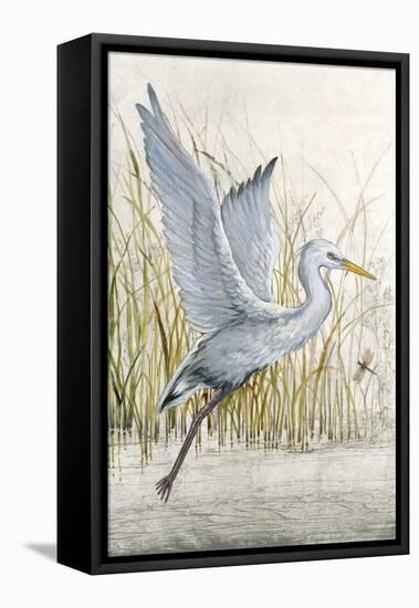 Heron Sanctuary I-Tim O'toole-Framed Stretched Canvas