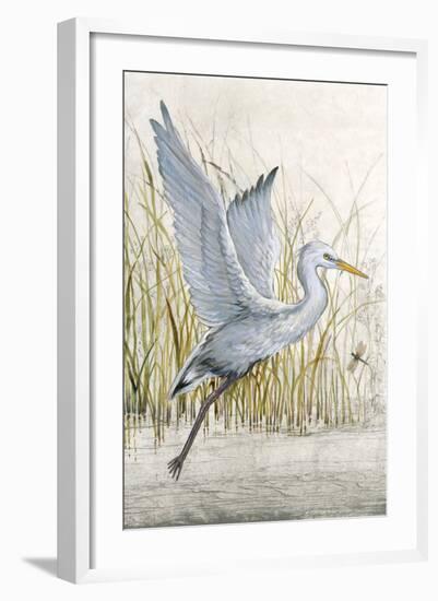 Heron Sanctuary I-Tim O'toole-Framed Art Print