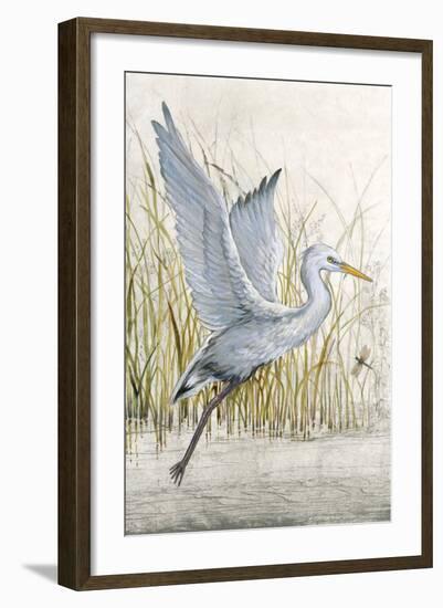 Heron Sanctuary I-Tim O'toole-Framed Art Print