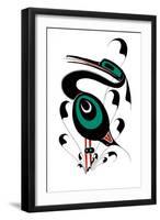 Heron-Danny Dennis-Framed Art Print