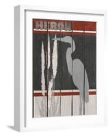 Heron-Karen Williams-Framed Giclee Print