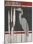 Heron-Karen Williams-Mounted Giclee Print