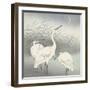 Herons in Shallow Water-Ohara Koson-Framed Giclee Print