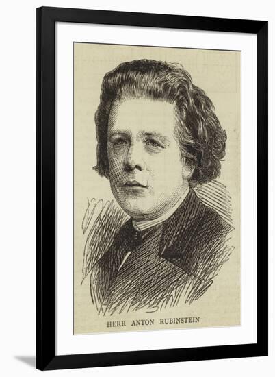 Herr Anton Rubinstein-null-Framed Giclee Print