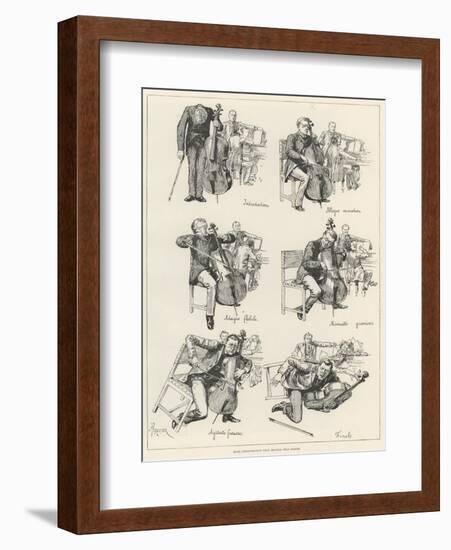 Herr Philipssohn's Only Recital This Season-Amedee Forestier-Framed Giclee Print