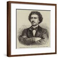 Herr Wachtel, the New Tenor Singer at the Royal Italian Opera-null-Framed Giclee Print