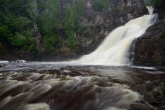 River Flowing through the Woods-herreid-Photographic Print