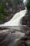 Stream Flowing through the Forest-herreid-Photographic Print