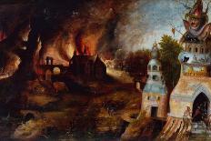 Landscape with Forge-Herri Met De Bles-Giclee Print