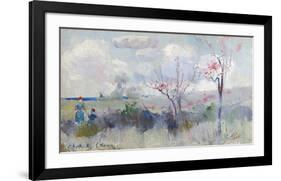 Herrick's Blossoms-Charles Conder-Framed Premium Giclee Print