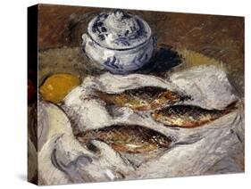 Herring and Tureen; Harengs Et Soupiere, C.1925-Gustave Loiseau-Stretched Canvas