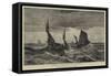 Herring Fishing in the Channel-Theodore Weber-Framed Stretched Canvas