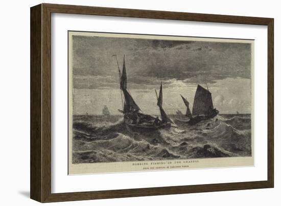 Herring Fishing in the Channel-Theodore Weber-Framed Giclee Print