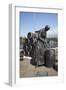 Herring Girl Statue, Stornoway Harbour, Isle of Lewis, Outer Hebrides, Scotland, 2009-Peter Thompson-Framed Photographic Print