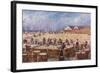 Herring Harvest,Yarmouth-A Heaton Cooper-Framed Art Print