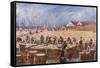 Herring Harvest,Yarmouth-A Heaton Cooper-Framed Stretched Canvas