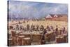 Herring Harvest,Yarmouth-A Heaton Cooper-Stretched Canvas
