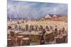 Herring Harvest,Yarmouth-A Heaton Cooper-Mounted Premium Giclee Print