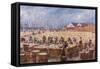 Herring Harvest,Yarmouth-A Heaton Cooper-Framed Stretched Canvas