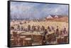 Herring Harvest,Yarmouth-A Heaton Cooper-Framed Stretched Canvas