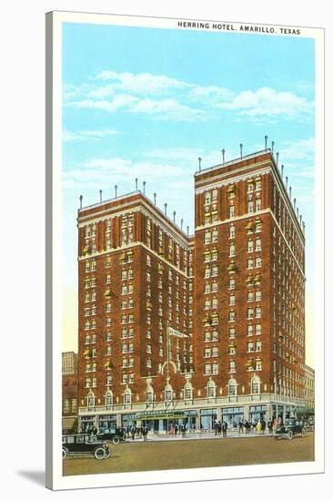 Herring Hotel, Amarillo, Texas-null-Stretched Canvas