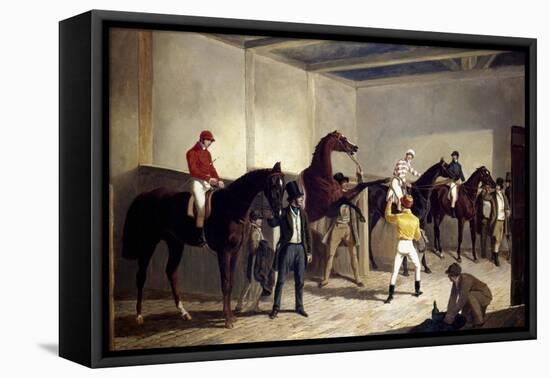 Herring: Racing, 1845-John Frederick Herring Jnr-Framed Stretched Canvas