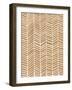 Herringbone - Kraft-Cat Coquillette-Framed Giclee Print