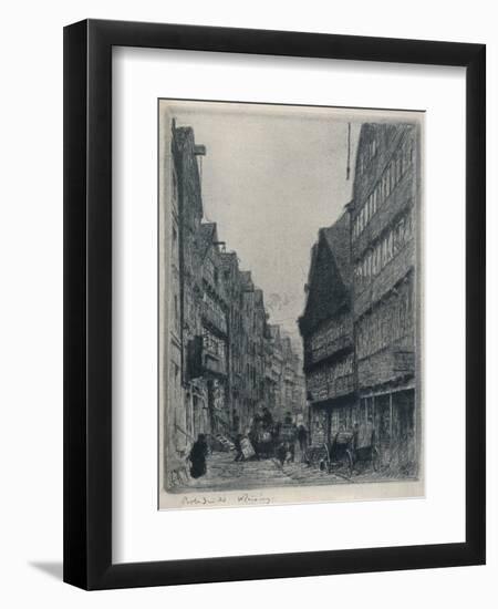 'Herrlichkeit, Hamburg', c1913-Walter Zeising-Framed Giclee Print