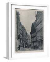 'Herrlichkeit, Hamburg', c1913-Walter Zeising-Framed Giclee Print