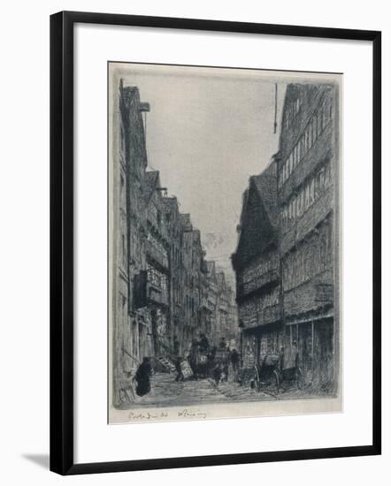 'Herrlichkeit, Hamburg', c1913-Walter Zeising-Framed Giclee Print