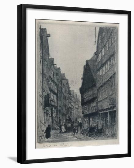 'Herrlichkeit, Hamburg', c1913-Walter Zeising-Framed Giclee Print