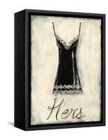 Hers- French Lace-Chariklia Zarris-Framed Stretched Canvas