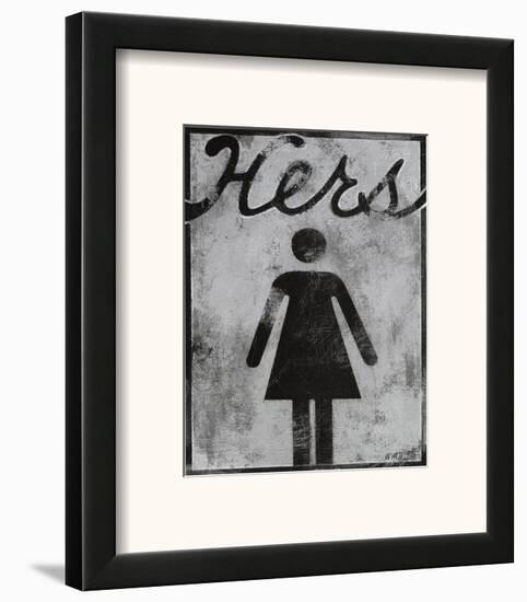 Hers-Norman Wyatt Jr^-Framed Art Print