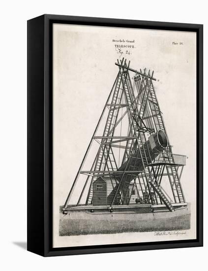 Herschel's Telescope-null-Framed Stretched Canvas