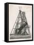 Herschel's Telescope-null-Framed Stretched Canvas