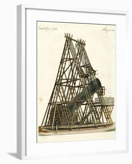 Herschel's Telescope-null-Framed Giclee Print