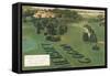 Hershey Golf Course, Hershey, Pennsylvania-null-Framed Stretched Canvas