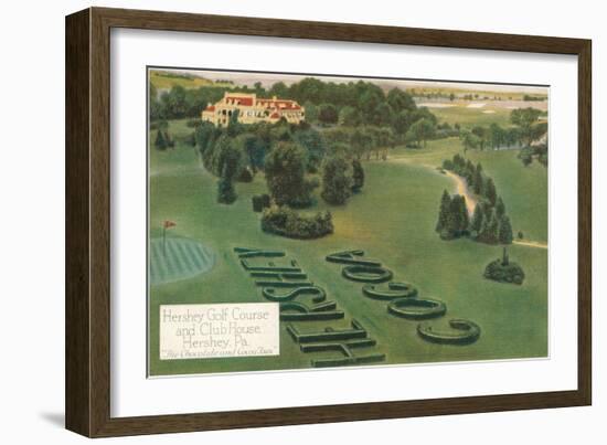 Hershey Golf Course, Hershey, Pennsylvania-null-Framed Art Print