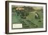 Hershey Golf Course, Hershey, Pennsylvania-null-Framed Art Print