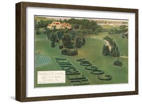 Hershey Golf Course, Hershey, Pennsylvania-null-Framed Art Print