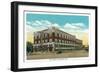 Hershey, Pennsylvania, Exterior View of the Hershey Department Store-Lantern Press-Framed Art Print