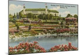 Hershey Rose Garden and Hotel, Hershey, Pennsylvania-null-Mounted Art Print