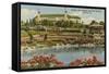 Hershey Rose Garden and Hotel, Hershey, Pennsylvania-null-Framed Stretched Canvas