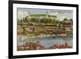 Hershey Rose Garden and Hotel, Hershey, Pennsylvania-null-Framed Premium Giclee Print