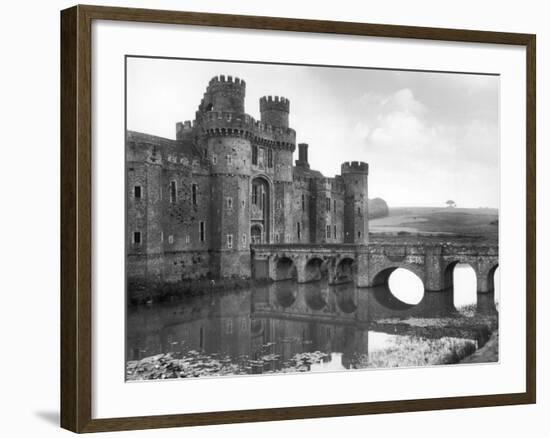 Herstmonceux Castle, East Sussex-J. Chettlburgh-Framed Photographic Print