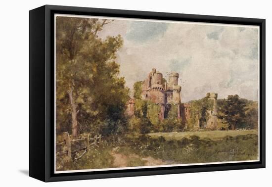 Herstmonceux Castle, East Sussex-Wilfrid Ball-Framed Stretched Canvas