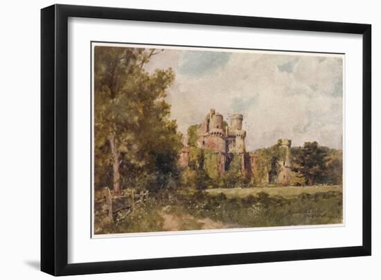 Herstmonceux Castle, East Sussex-Wilfrid Ball-Framed Art Print