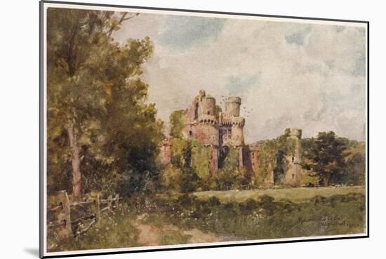 Herstmonceux Castle, East Sussex-Wilfrid Ball-Mounted Art Print