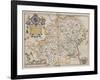 Hertfordshire-Christopher Saxton-Framed Giclee Print