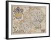 Hertfordshire-Christopher Saxton-Framed Giclee Print